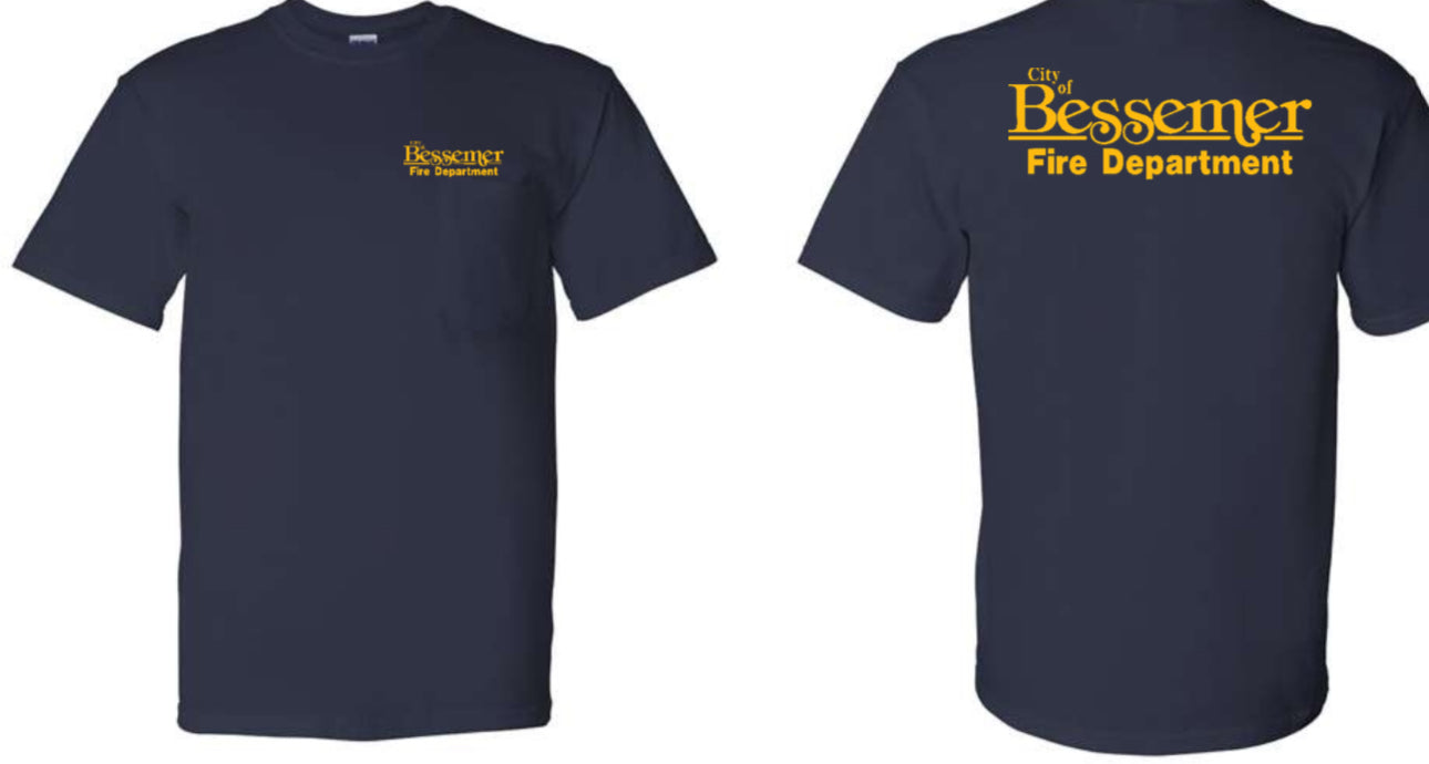 Bessemer -  City Logo Officer T Shirts