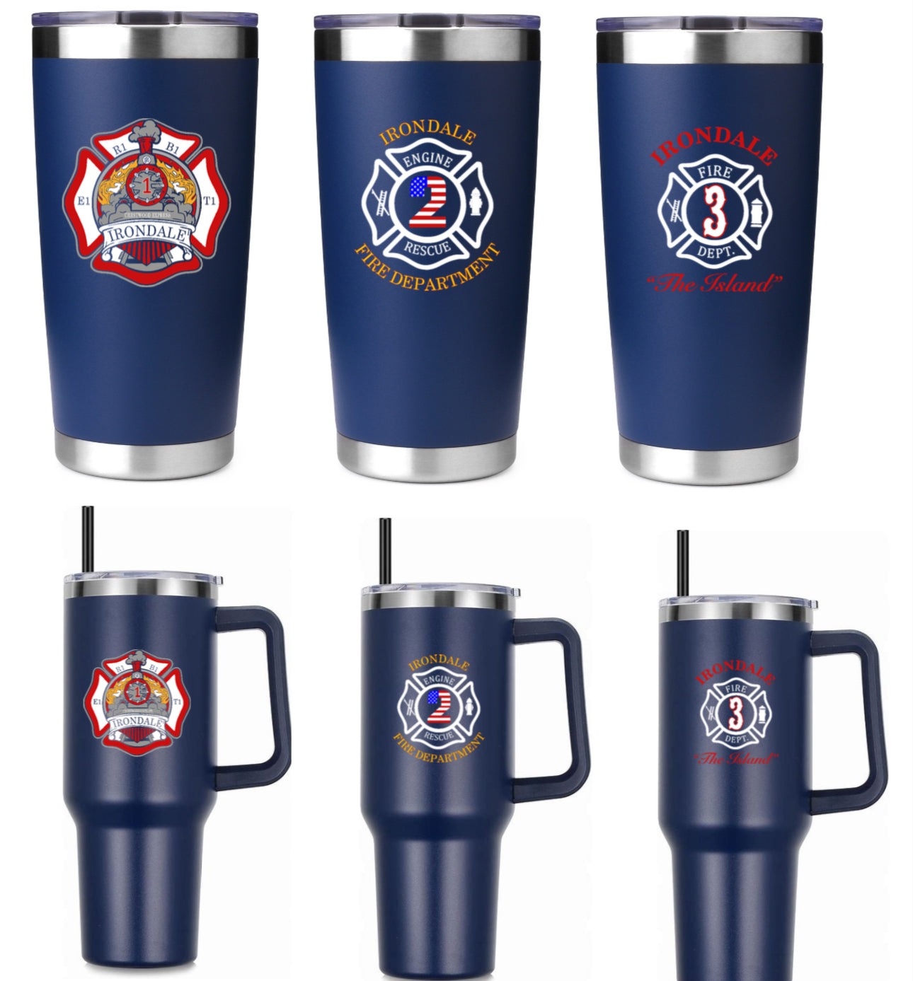 Irondale Fire: Hats, Beanie, Bucket Hat, Bags, Tumblers, Stickers & Car Tags (All Stations)