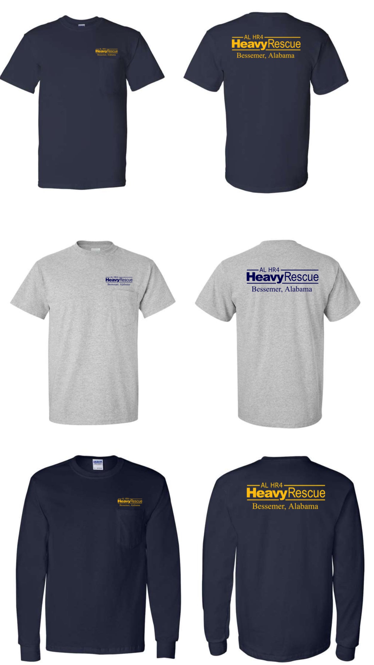 Bessemer - Heavy Rescue Shirts