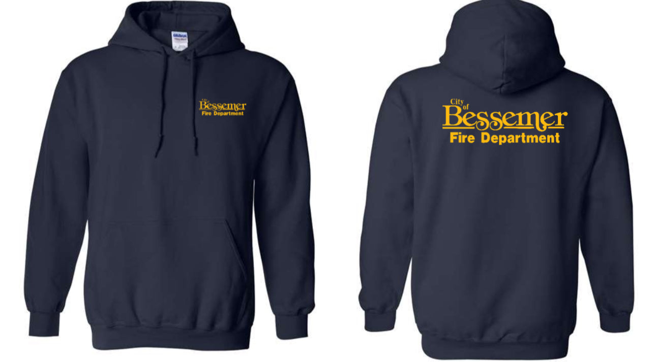 Bessemer - Pullover Hoodie (Officer City Logo, Heavy Rescue, Local 980 & All Stations)