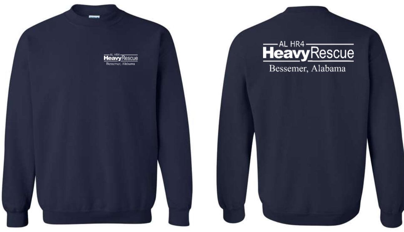 Bessemer - Sweatshirt (Officer City Logo, Heavy Rescue, Local 980 & All Stations)