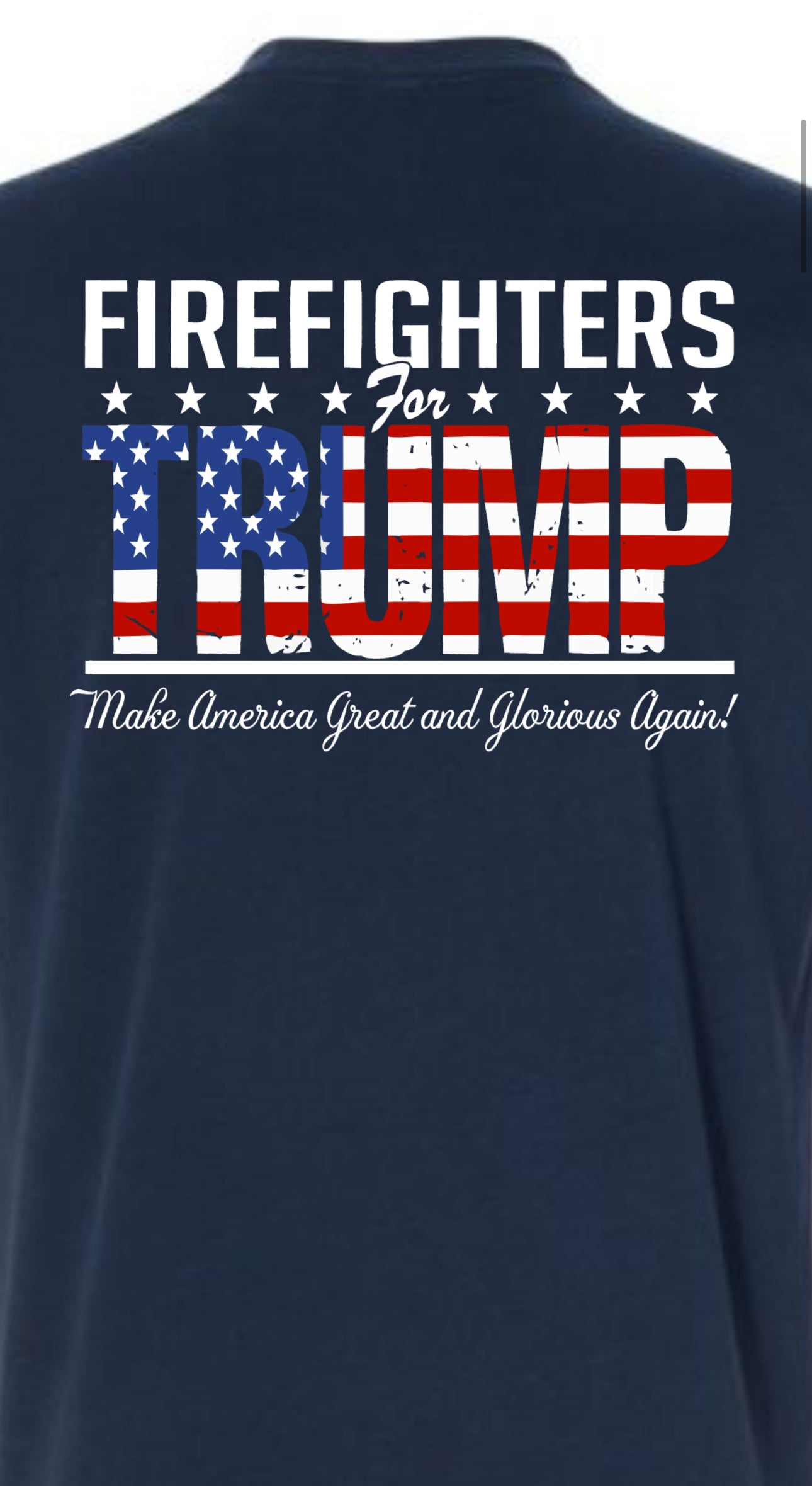 Firefighters for Trump shirt