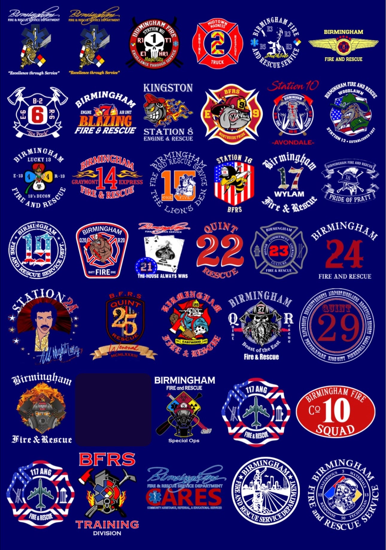 BFRS: Stickers