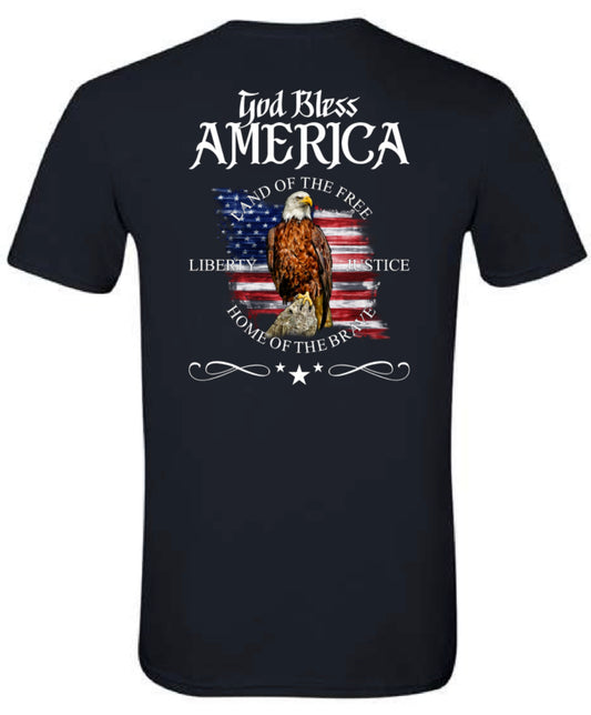 God Bless America Eagle Shirt